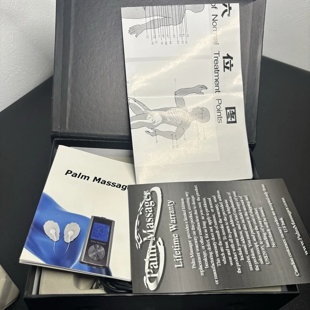 PALM NRG PALM 12 DIGITAL PULSE MASSAGER Open‎ Box